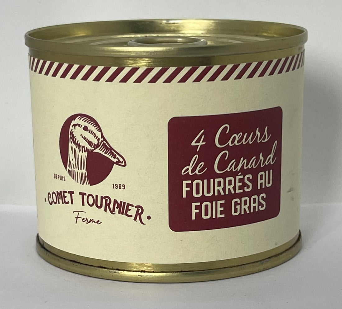 Cœurs farcis au foie de canard
