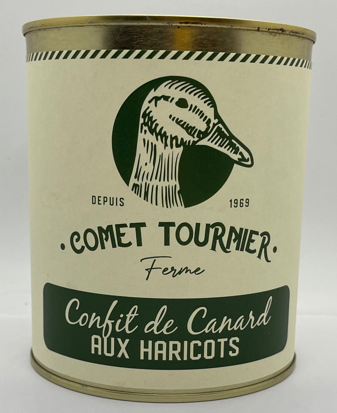 Confit de canard aux haricots
