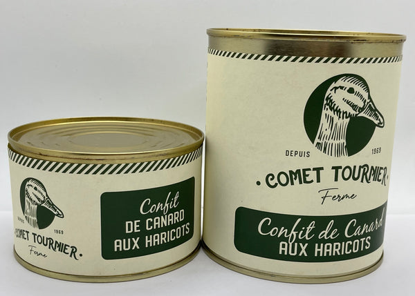 Confit de canard aux haricots
