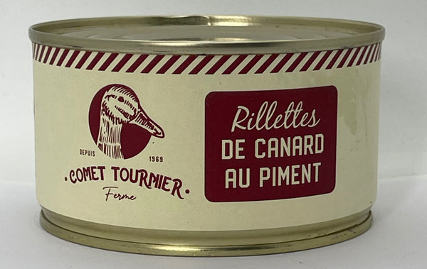 Rillette de canard au piment