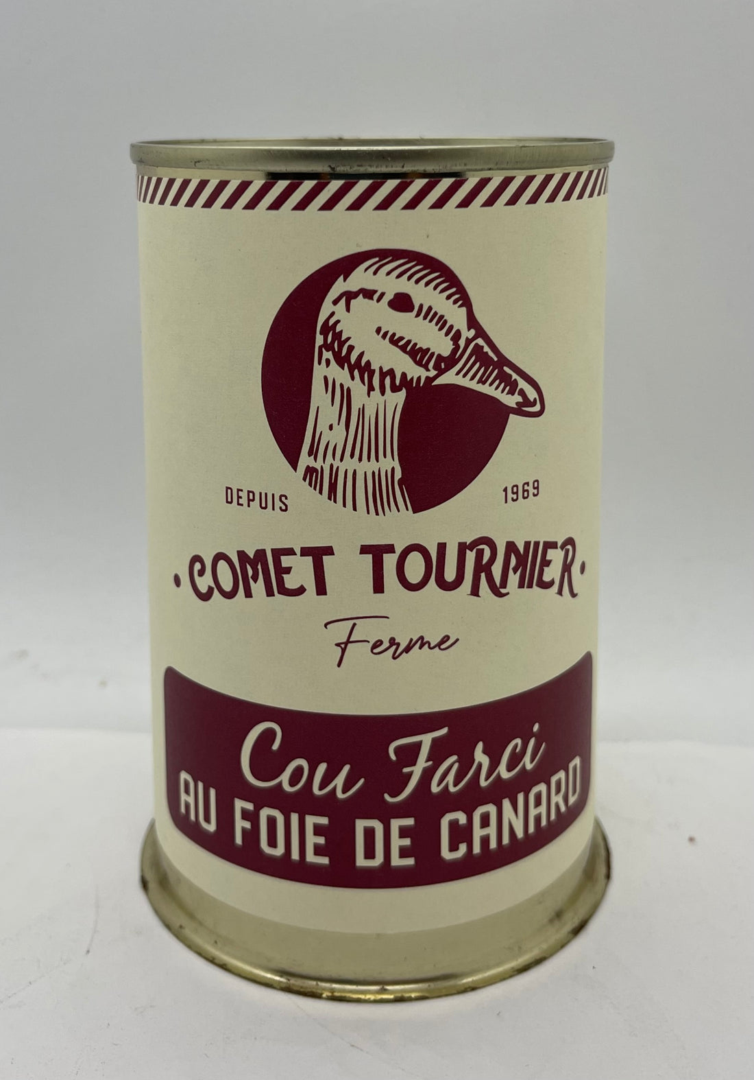 Cou farci au foie gras de canard