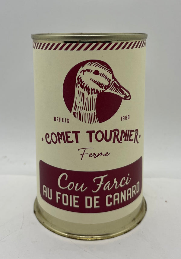 Cou farci au foie gras de canard