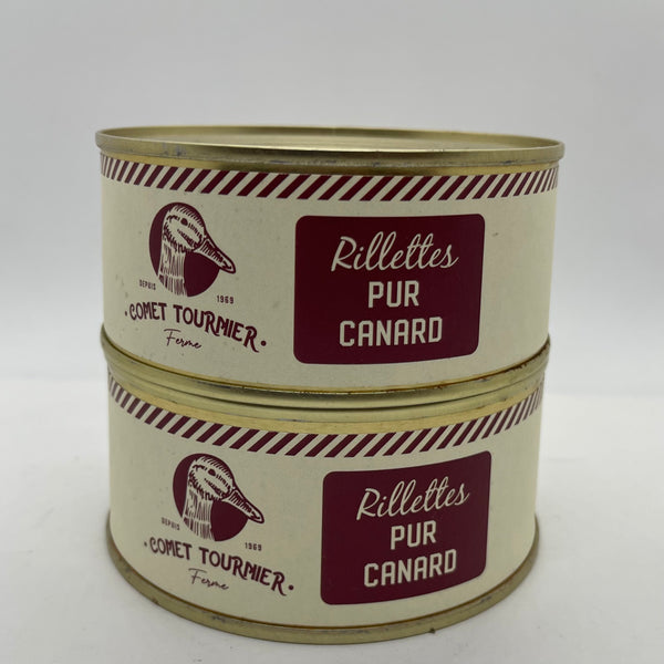 Rillette pur canard